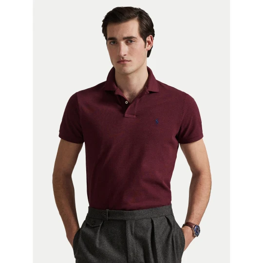 Foto del prodotto Polo Ralph Lauren Polo 710536856343 Bordeaux Slim Fit