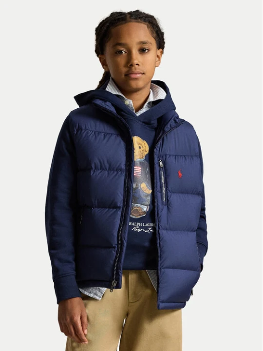 Foto del prodotto Polo Ralph Lauren Smanicato 323969863002 Blu scuro Regular Fit