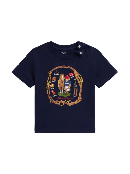 Foto del prodotto Polo Ralph Lauren T-shirt 320A96608001 Blu scuro Regular Fit