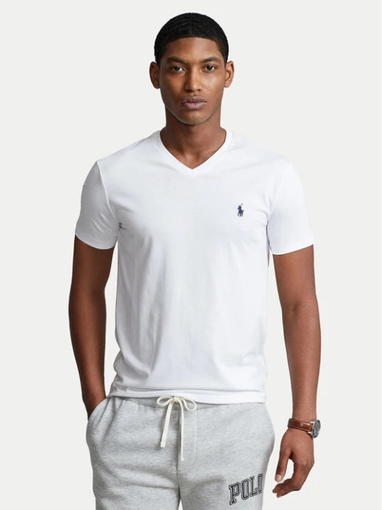 Foto del prodotto Polo Ralph Lauren T-shirt 710671453008 Bianco Custom Slim Fit