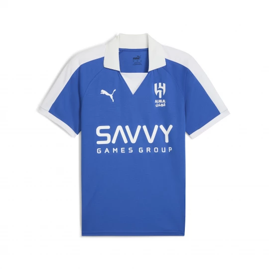 Foto del prodotto PUMA Al Hilal Saudi F.C. Maglia Anniversario da uomo, Abbigliamento, Blu niebieski