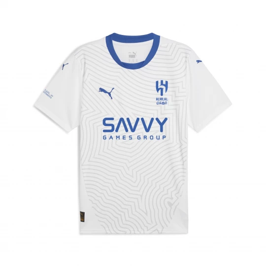 Foto del prodotto PUMA Al Hilal Saudi F.C. Maglia gara Away 24 / 25 da uomo, Accessori, Bianco biały