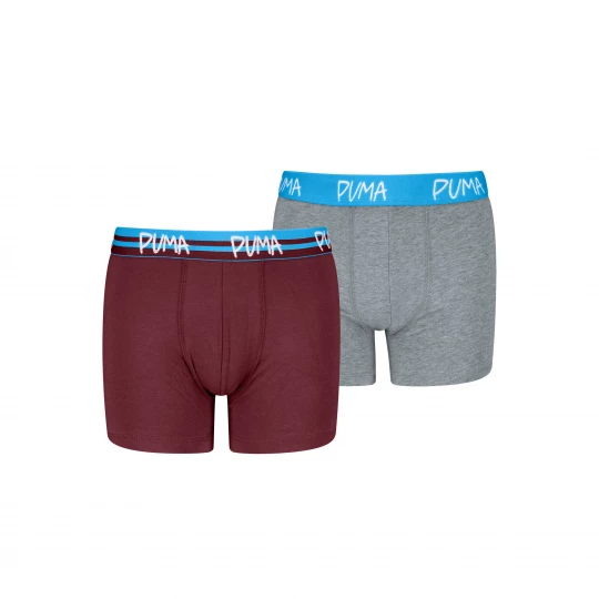 Foto del prodotto PUMA Boxer da ragazzo (confezione da 2), Abbigliamento, Rosso czerwony