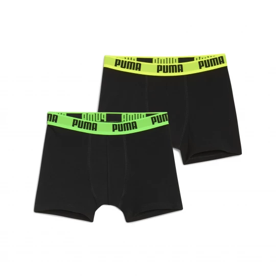 Foto del prodotto PUMA Boxer Everyday Basic per ragazzi (confezione doppia), Abbigliamento, Nero czarny