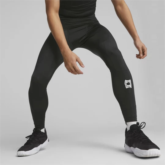 Foto del prodotto PUMA Calzamaglia da basket Hoops Team Baselayer da uomo, Accessori, Nero czarny