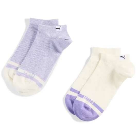 Foto del prodotto PUMA Calze da sneakers Heritage da donna (confezione doppia), Abbigliamento, Viola purpurowy
