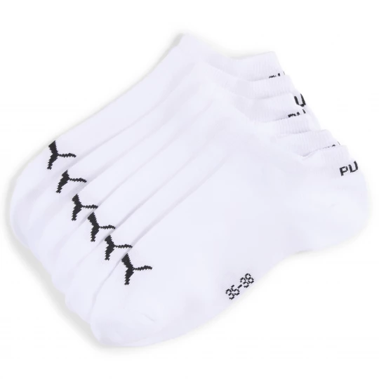 Foto del prodotto PUMA Calze da sneakers unisex (confezione da 6), Abbigliamento, Bianco biały