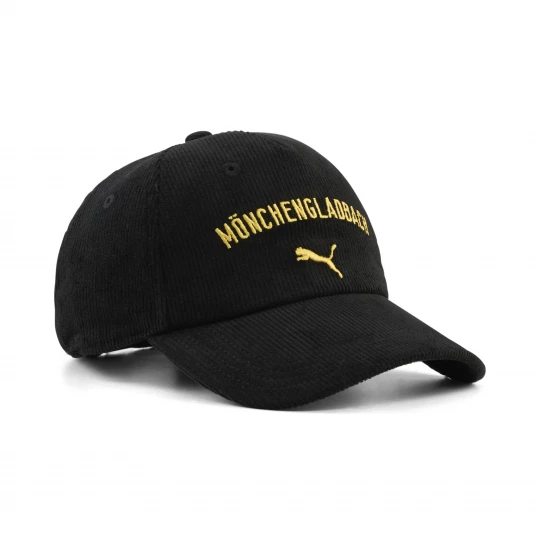 Foto del prodotto PUMA Cappellino in velluto a coste Borussia Mönchengladbach ftblCulture, Accessori, Nero czarny
