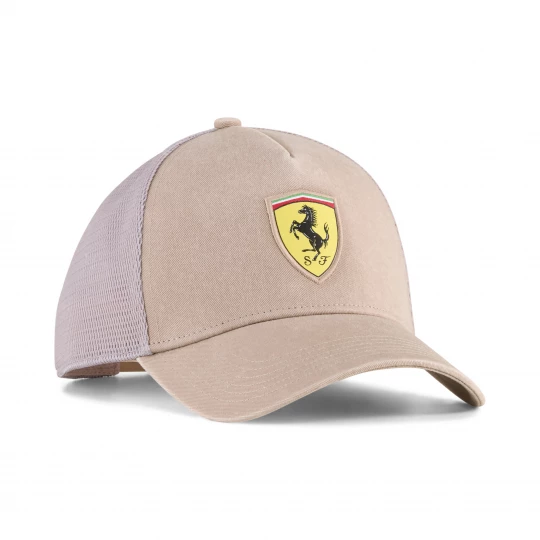 Foto del prodotto PUMA Cappellino stile trucker Scuderia Ferrari, Accessori, Beige