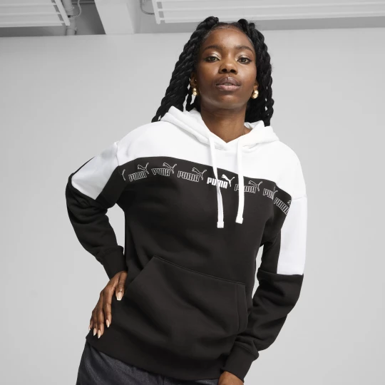 Foto del prodotto PUMA Felpa con cappuccio Around the Block da donna, Abbigliamento, Nero czarny