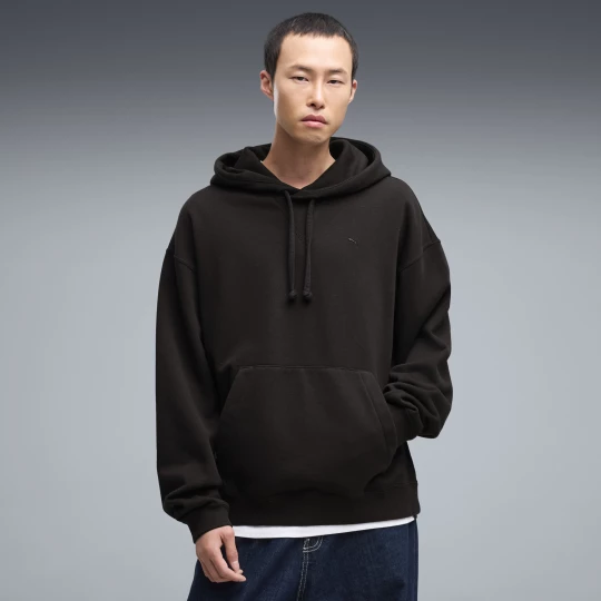 Foto del prodotto PUMA Felpa con cappuccio con grafica High Spirits dal taglio morbido da uomo, Accessori, Nero czarny