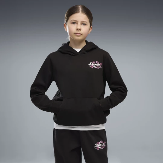 Foto del prodotto PUMA Felpa con cappuccio e grafica Essentials Nature 2.0 per ragazzi, Accessori, Nero czarny