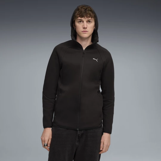 Foto del prodotto PUMA Felpa con cappuccio Evostripe da uomo, Accessori, Nero czarny
