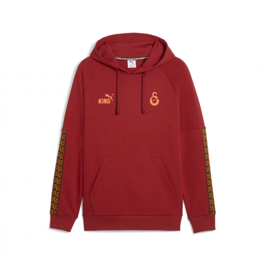 Foto del prodotto PUMA Felpa con cappuccio Galatasaray SK KING da uomo, Accessori, Rosso czerwony