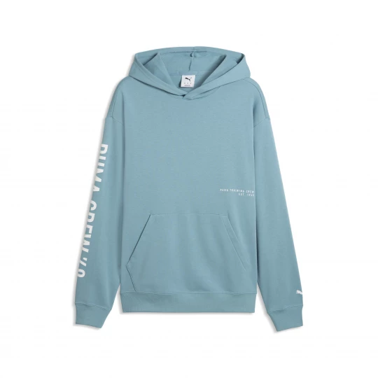Foto del prodotto PUMA Felpa con cappuccio Graphics Training da uomo, Accessori, Blu niebieski