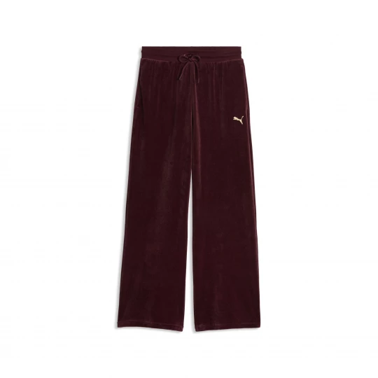 Foto del prodotto PUMA Felpa con cappuccio in velluto da donna, Abbigliamento, Viola purpurowy