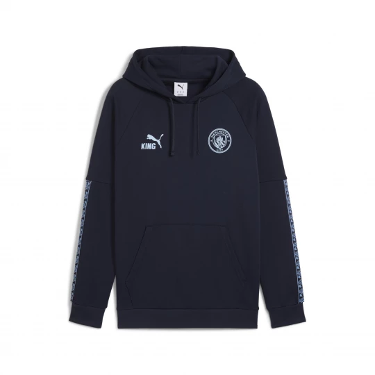 Foto del prodotto PUMA Felpa con cappuccio Manchester City KING da uomo, Accessori, Blu niebieski