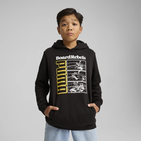Foto del prodotto PUMA Felpa con cappuccio Mid 90s da uomo, Abbigliamento, Nero czarny
