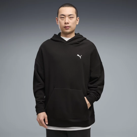 Foto del prodotto PUMA Felpa con cappuccio oversize Essentials da uomo, Accessori, Nero czarny