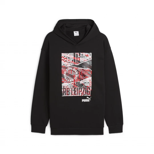 Foto del prodotto PUMA Felpa con cappuccio RB Leipzig ftblNRGY+ da uomo, Accessori, Nero czarny