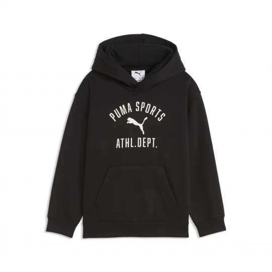 Foto del prodotto PUMA Felpa con cappuccio Varsity per bambini, Accessori, Nero czarny