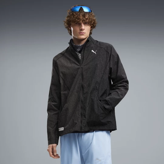 Foto del prodotto PUMA Giacca Brightstride windCELL da uomo, Abbigliamento, Nero czarny