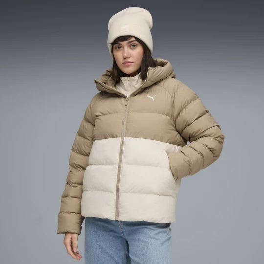 Foto del prodotto PUMA Giacca con cappuccio Mono da donna, Abbigliamento, Bianco biały