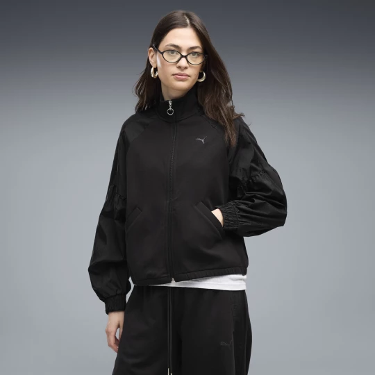 Foto del prodotto PUMA Giacca con zip HER dal taglio morbido da donna, Abbigliamento, Nero czarny