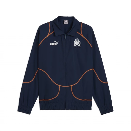 Foto del prodotto PUMA Giacca da corsa Olympique de Marseille ftblSTATEMENT, Abbigliamento, Blu niebieski