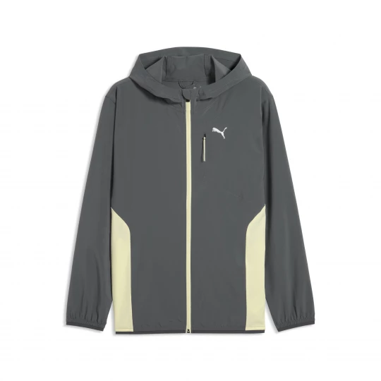 Foto del prodotto PUMA Giacca da training in tessuto elasticizzato FLEX STRETCH da uomo, Abbigliamento, Grigio Gray