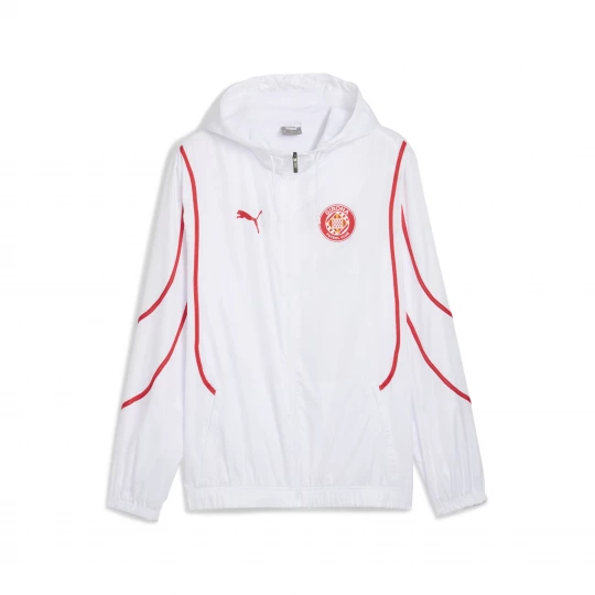 Foto del prodotto PUMA Giacca in tessuto pre-partita Girona FC da uomo, Abbigliamento, Bianco biały