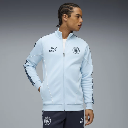 Foto del prodotto PUMA Giacca Manchester City KING Anthem da uomo, Abbigliamento, Blu niebieski