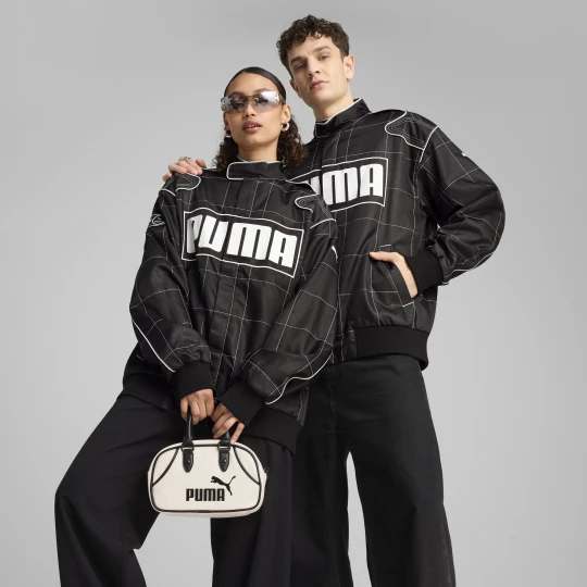 Foto del prodotto PUMA Giacca Racer dal taglio morbido unisex, Abbigliamento, Nero czarny