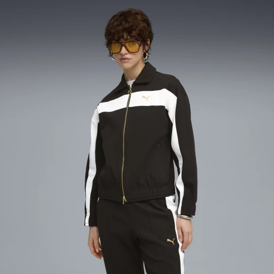 Foto del prodotto PUMA Giacca sportiva T7 dal taglio morbido da donna, Abbigliamento, Nero czarny