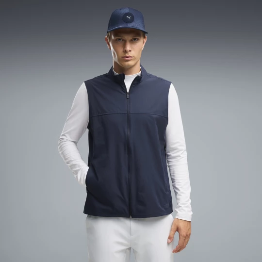 Foto del prodotto PUMA Gilet da golf Avant da uomo, Abbigliamento, Blu niebieski