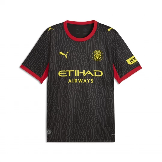 Foto del prodotto PUMA Girona F.C. Maglia Away 26 / 27 per ragazzi, Abbigliamento, Nero czarny