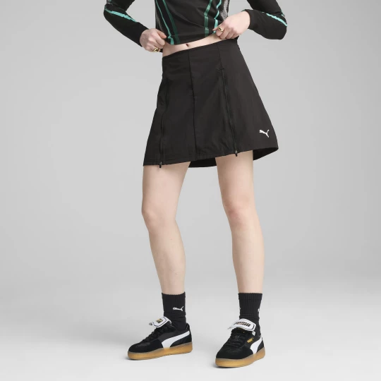 Foto del prodotto PUMA Gonna in tessuto con zip DARE TO da donna, Abbigliamento, Nero czarny