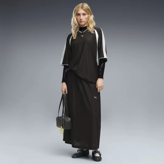 Foto del prodotto PUMA Gonna midi Lace Pack T7 da donna, Abbigliamento, Nero czarny