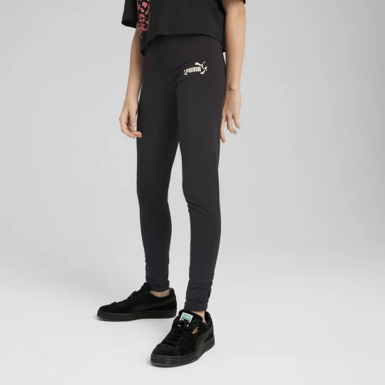 Foto del prodotto PUMA Leggings Flaming Love da ragazza, Abbigliamento, Nero czarny