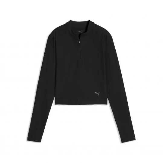 Foto del prodotto PUMA Maglia a maniche lunghe con zip CLOUDSPUN da donna, Accessori, Nero czarny