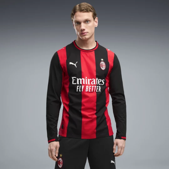 Foto del prodotto PUMA Maglia a maniche lunghe Home AC Milan Authentic 26 / 27 da uomo, Abbigliamento, Nero czarny