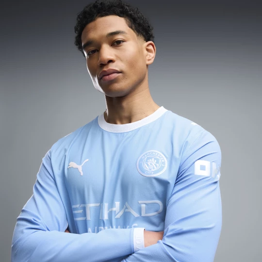 Foto del prodotto PUMA Maglia a maniche lunghe Home Manchester City Authentic 26 / 27 da uomo, Accessori, Blu niebieski