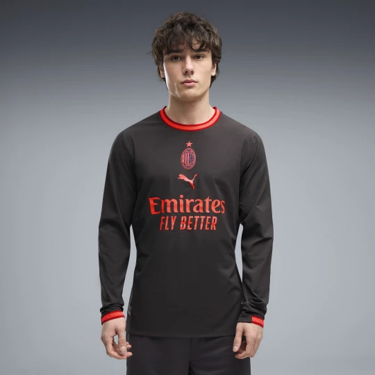 Foto del prodotto PUMA Maglia a maniche lunghe Third AC Milan Authentic 26 / 27 da uomo, Abbigliamento, Grigio Gray