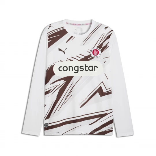 Foto del prodotto PUMA Maglia Away a maniche lunghe FC St. Pauli 26 / 27 da uomo, Accessori, Bianco biały