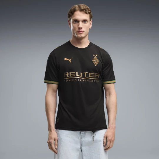Foto del prodotto PUMA Maglia Away Borussia Mönchengladbach 26 / 27 da uomo, Abbigliamento, Nero czarny