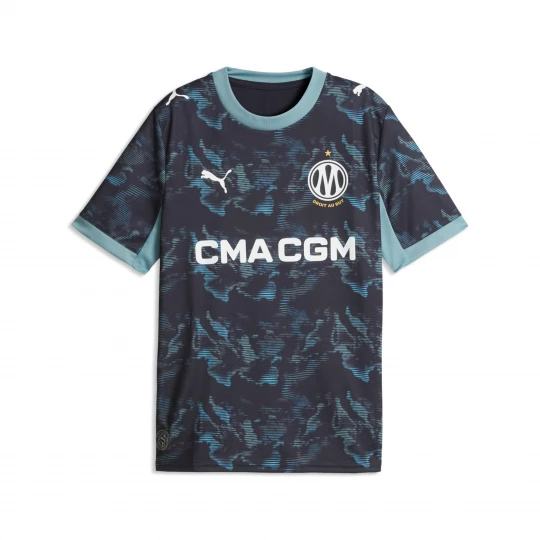 Foto del prodotto PUMA Maglia Away Olympique de Marseille 26 / 27 per ragazzi, Accessori, Blu niebieski