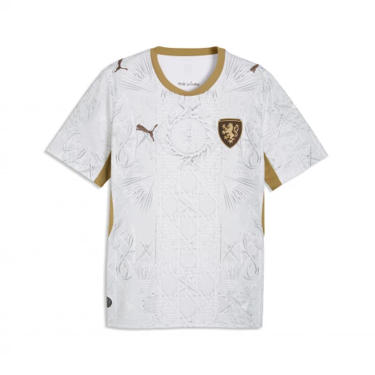 Foto del prodotto PUMA Maglia Away Repubblica Ceca 2026 da uomo, Accessori, Bianco biały