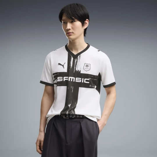 Foto del prodotto PUMA Maglia Away Stade Rennais 26 / 27 da uomo, Abbigliamento, Bianco biały