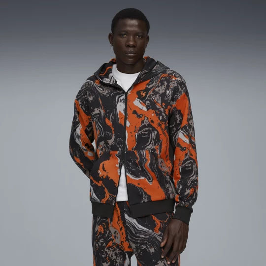 Foto del prodotto PUMA Maglia con zip LAFRANCÉ HEEM Era da uomo, Abbigliamento, Arancione pomarańczowy