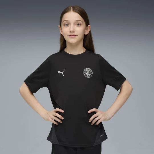 Foto del prodotto PUMA Maglia da allenamento del Manchester City per ragazzi, Abbigliamento, Nero czarny